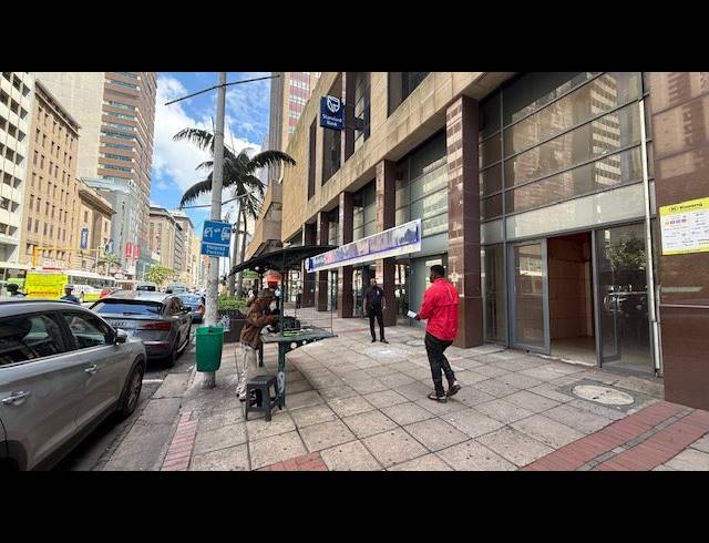 150M² RETAIL TO LET IN DURBAN CENTRAL